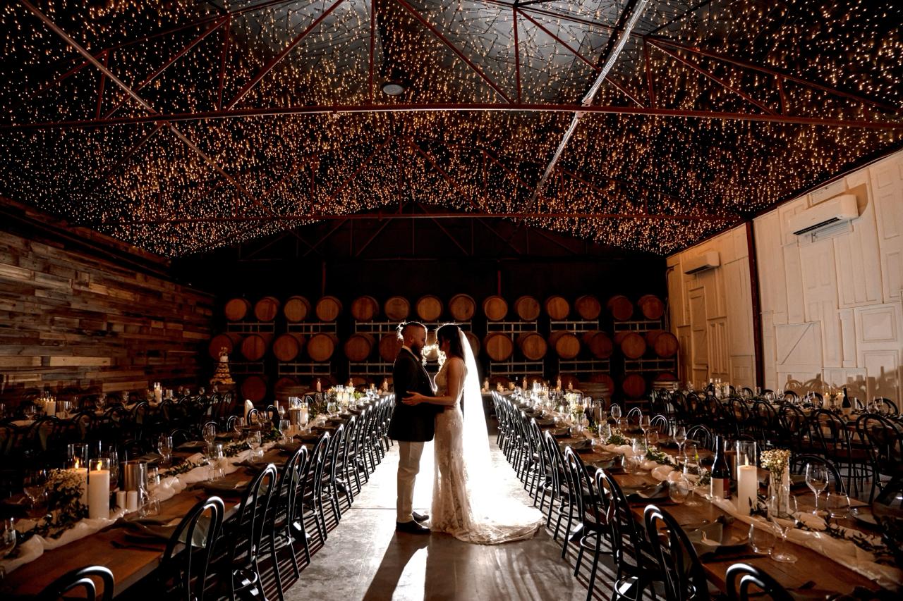Wedding reception at Dromana Estate by Creative Wedding Films